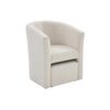 Sillón Cabriolet Jovana  65x64x74 Cm Color Blanco Vente-unique