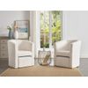 Sillón Cabriolet Jovana  65x64x74 Cm Color Blanco Vente-unique