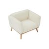 Sillón Clásico Fanira  104x78x82 Cm Color Beige Vente-unique