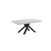 Mesa Extensible Catonav  240x90x75 Cm Color Negro, Blanco Vente-unique