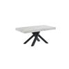 Mesa Extensible Catonav  240x90x75 Cm Color Negro, Blanco Vente-unique