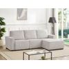 Sofá Relax Amelio  266x166x92 Cm Color Beige Vente-unique