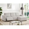 Sofá Relax Amelio  266x166x92 Cm Color Beige Vente-unique