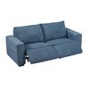 Sofá Relax Amelio  210x98x92 Cm Color Azul Vente-unique