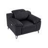 Sillón Relax Roveto  115x112x78 Cm Color Negro Vente-unique