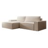 Sofá Cama Amelia  267x167x85 Cm Color Beige Vente-unique