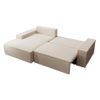 Sofá Cama Amelia  267x167x85 Cm Color Beige Vente-unique