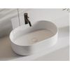 Lavabo Sobre Encimera Iwa  56x35.5x14.5 Cm Color Blanco Vente-unique