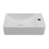 Lavabo Suspendido Eraval  38x22x10 Cm Color Blanco Vente-unique