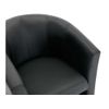 Sillón Cabriolet Jovana  65x64x74 Cm Color Negro Vente-unique