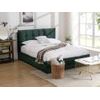 Cama Con Canapé Abatible Oleria  155x213x116 Cm Color Verde Pino Vente-unique