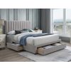 Base De Cama Liako 3 Cajones 174x217x123 Cm Color Beige Vente-unique