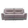 Conjunto Sofá Relax Ursula Ii  204x94x97 Cm Color Gris Claro Venta-unica