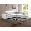 Sofá Cama Mysen  276x220x72 Cm Color Blanco Vente-unique