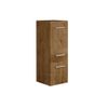 Columna De Baño Claudia 1 Cajón 30x30x83 Cm Color Color Natural Oscuro Vente-unique