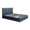 Cama Con Canapé Abatible Lidama  173x210x104 Cm Color Azul Vente-unique