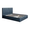 Cama Con Canapé Abatible Lidama  173x210x104 Cm Color Azul Vente-unique