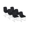 Silla Cantilever Berlona  53x58x96 Cm Color Negro Vente-unique