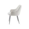 Silla Góndola Toyba  60x65.5x81 Cm Color Blanco Vente-unique