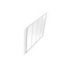 Accesorio Para Cristalera Bayview  2.3x2.2x105 Cm Color Blanco Vente-unique