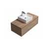 Mueble De Baño Simple Teana 1 Cajón 94x47x32 Cm Color Color Natural Claro Vente-unique