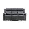 Conjunto Sofá Y Sillón Relax Burolo  199x95x103 Cm Color Gris Vente-unique