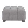 Puf Dilome  90x90x45 Cm Color Gris Vente-unique