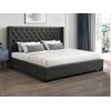 Base De Cama Massimo  223.5x215.5x141.5 Cm Color Gris Vente-unique