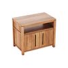 Mueble De Lavabo Saratok  90x55x75 Cm Color Color Natural Claro Vente-unique