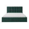 Cama Con Canapé Abatible Eliava  150x203x106 Cm Color Verde Pino Vente-unique