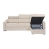 Sofá Cama Vizir  258x152x85 Cm Color Beige Vente-unique