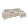 Sofá Cama Vizir  258x152x85 Cm Color Beige Vente-unique