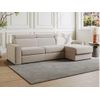 Sofá Cama Vizir  258x152x85 Cm Color Beige Vente-unique