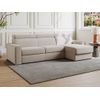 Sofá Cama Vizir  258x152x85 Cm Color Beige Vente-unique