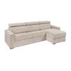 Sofá Cama Vizir  258x152x85 Cm Color Beige Vente-unique