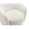 Sillón Giratorio Vereide  80x76x67 Cm Color Blanco Vente-unique