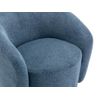 Sillón Giratorio Vereide  80x76x67 Cm Color Azul Vente-unique