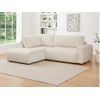 Sofá Cama Ricia  259x195x96 Cm Color Beige Vente-unique