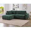 Sofá Cama Ricia  259x195x96 Cm Color Verde Vente-unique