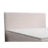 Cama Continental Boxspring Nara  207x165x111 Cm Color Beige Vente-unique