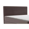 Cama Continental Boxspring Nara  207x165x111 Cm Color Marrón Vente-unique