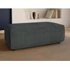 Puf Amelia  102x69x42 Cm Color Gris Antracita Vente-unique