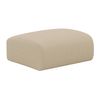 Puf Pogni  75x75x45 Cm Color Beige Vente-unique