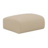 Puf Pogni  75x75x45 Cm Color Beige Vente-unique