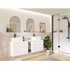 Mueble De Lavabo Magdalena 4 Cajones 150x50x46 Cm Color Blanco Vente-unique