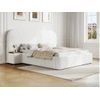 Cama Con Canapé Abatible Esteria  272x224x120 Cm Color Blanco Vente-unique