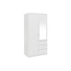 Armario Notiari 3 Cajones 100x57.5x200 Cm Color Blanco Vente-unique