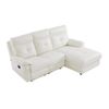 Sofá Relax Vineta  230x155x101 Cm Color Blanco Vente-unique