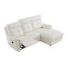 Sofá Relax Vineta  230x155x101 Cm Color Blanco Vente-unique