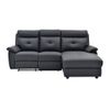 Sofá Relax Vineta  230x155x101 Cm Color Negro Vente-unique